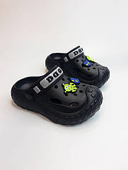 Сабо-крокси Dago Style 333 чорні р.24-32