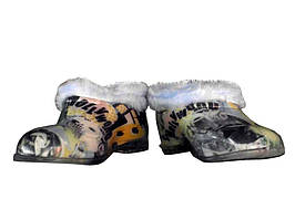 Калоші на хутрі, повстяні СИЛІКОН