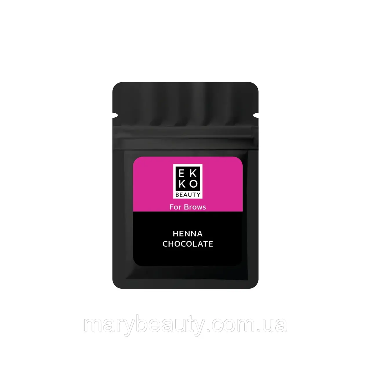 Хна для брів Ekkobeauty CHOCOLATE 7 г САШЕ, фото 1