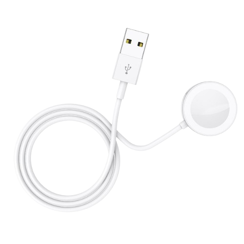 Зарядний пристрій бездротовий білий BQ13W Borofone, фото 1