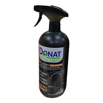 Засіб для миття сантехніки 1000мл Анти-наліт Clean Nature ДОНАТ