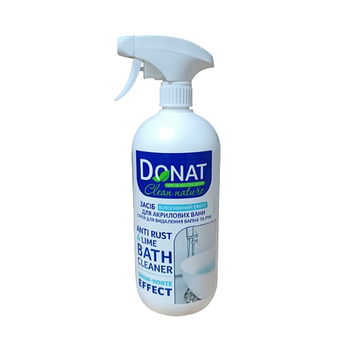 Засіб для миття акрилових ванн 1000мл Анти-наліт Clean Nature ДОНАТ