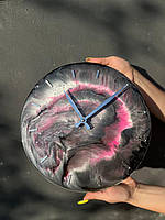 Годинник настінний круглий з епоксидної смоли EPOXY M98  30 см