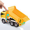 Інтерактивна іграшкова вантажівка самоскид для дитини 2 види світло / Будівельна техніка для ігор у пісочниці, фото 9