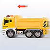 Інтерактивна іграшкова вантажівка самоскид для дитини 2 види світло / Будівельна техніка для ігор у пісочниці, фото 10