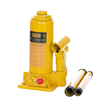 Домкрат пляшковий 3 тонни 180-350 мм + кейс СІЛА