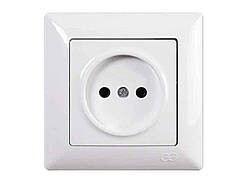 Розетка без з/к VISAGE Біла VS 28 11 113 ТМ GUNSAN