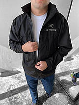 Вітровка чорна Arcteryx L, фото 3
