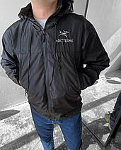 Вітровка чорна Arcteryx XL, фото 6