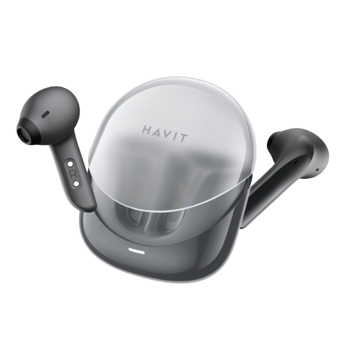 Навушники бездротові Modern HV-TW974 чорний, фото 1