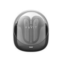 Навушники бездротові Modern HV-TW974 чорний, фото 3