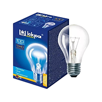 Лампа розжарювання A50 100W E27 230V (манжета) Іскра, фото 3