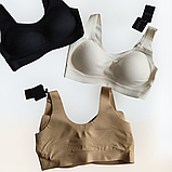 Бюстгальтер-топ з м'якою чашкою Acousma спортивний А6563 Розміри L XL XXL, фото 8