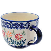 Кухоль широкий керамічний Jumbo 0,35 л Marigold, фото 4