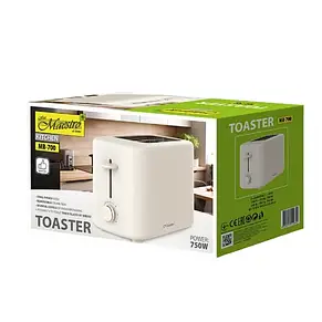 Кухонний побутовий тостер для хліба Maestro MR-700 700 Вт (235), фото 4
