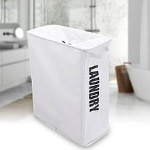 Тканинний кошик для білизни з ручками ROLLING BAG AND243, Білий (205)