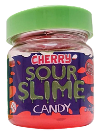Кисла рідка цукерка Sour Slime Liquid Candy зі смаком вишні 99г