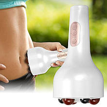 Електричний ручний масажер для живота KNEADING K106 з імітацією ручного масажу, Білий (259)