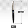 Ручка кулькова Parker JOTTER Originals UKRAINE Black CT BP Тризуб-Ластівочка, фото 3