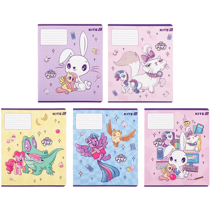 Зошит шкільний Kite My Little Pony LP25-232, 12 аркушів, клітинка, фото 1