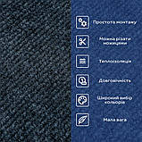 Самоклеюча плитка під ковролін в рулоні темно-сірий 600*3000мм SW-00002587, фото 4