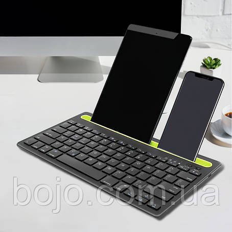 Ігрова клавіатура з RGB-підсвіткою і підставкою для телефона AOASMODE L M-1000 USB, Чорна (626), фото 1