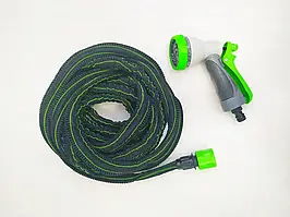 Шланг, що розтягується "Torus" для поливу 5-15 м \ Клас А1 пістолет+пласт.коннектор в комплекті