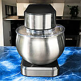Міксер планетарний тістоміс 4000 Вт Top Kitchen кухонний тістоміс з металевою чашею 6 л на 6 швидкостей, фото 10