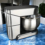 Міксер планетарний тістоміс 4000 Вт Top Kitchen кухонний тістоміс з металевою чашею 6 л на 6 швидкостей, фото 9