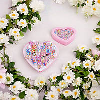 Набір аксесуарів для дівчинки Каблучки з блискітками, колечка перстені, 36 штук, дитячі прикраси, каблучка для дівчинки