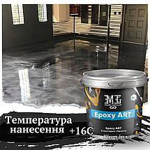 Епоксидна підлога для кухні - квартири - гаража - дома Epoxy Granitte 4.5 кг, фото 6