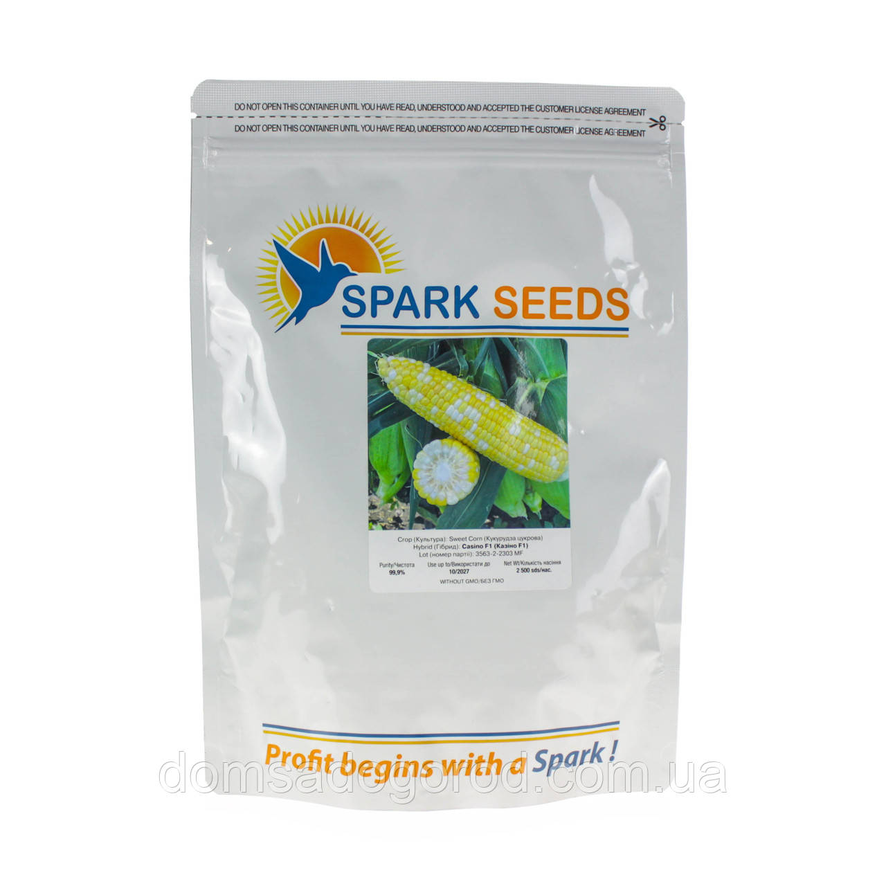 Кукурудза Казіно F1 Spark Seeds 2500 нас