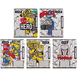 Зошит шкільний Kite Transformers TF25-232, 12 аркушів, клітинка