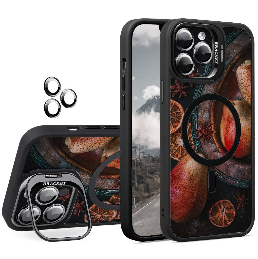 Чохол з фотодруком U1 Photo Magsafe Case для Apple iPhone 14 Pro Max Red Pears