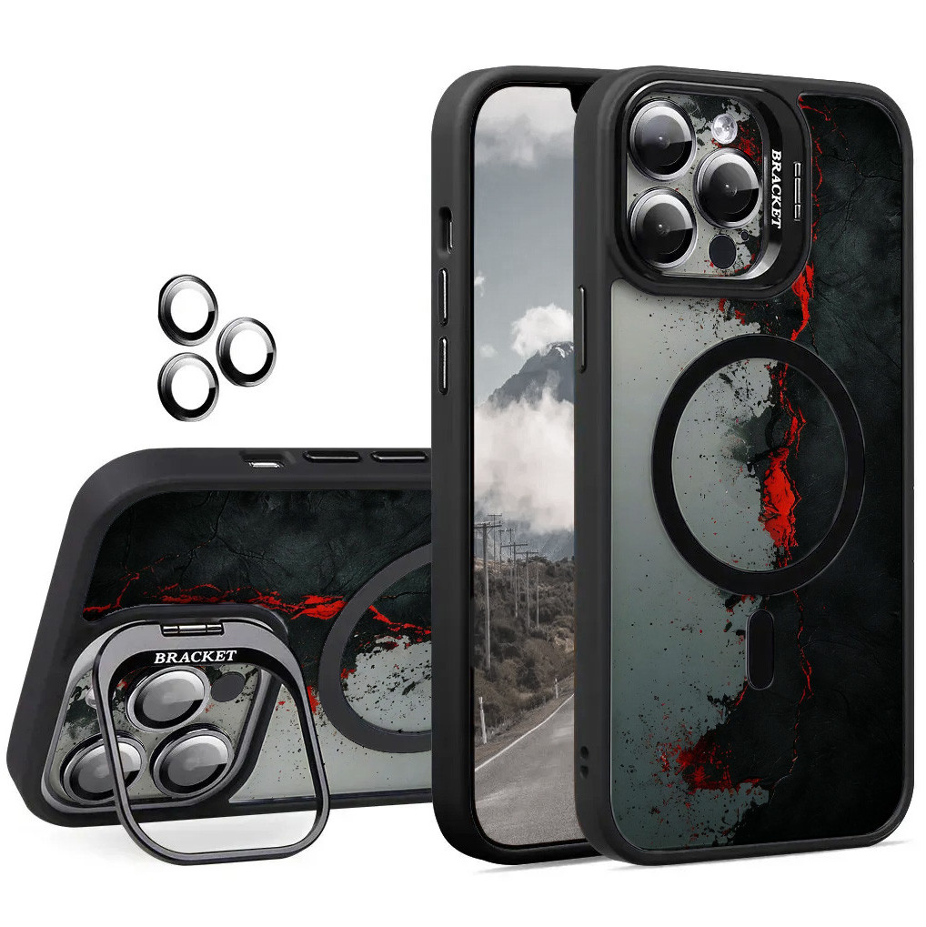 Чохол з фотодруком U1 Photo Magsafe Case для Apple iPhone 14 Pro Max Lava