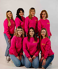 Нанесеня на свіншоти, реглани, кофти з логотипом