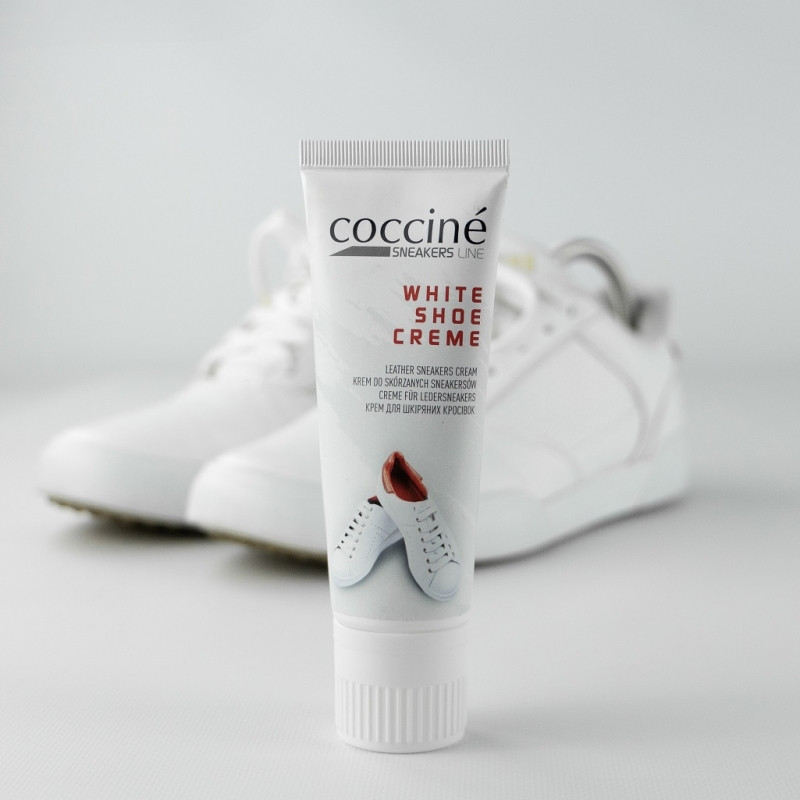 Крем для білого взуття зі шкіри Coccine White Shoe Creme 75 мл, фото 1