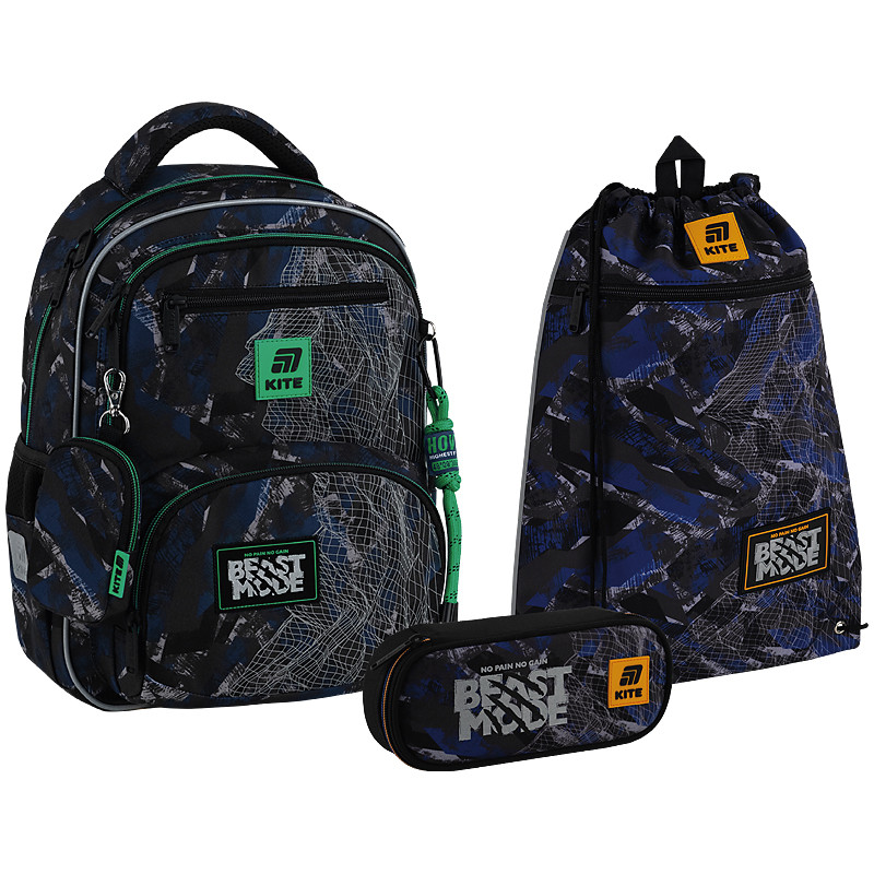 Шкільний набір Kite Education Beast Mode SET_K25-773M-3
