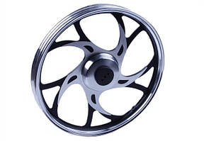 Диск передній литий, барабанне гальмо 17*1,4 (посилений) 3,25kg - Альфа (код 1785)