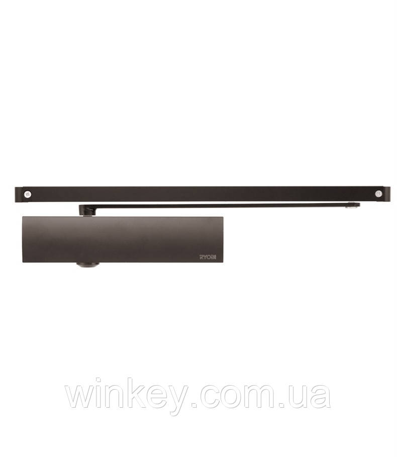 Доводчик дверей RYOBI 3200 D-3200Т з ковзною шиною і фіксацією коричневий