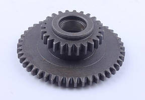 Шестерня вторинного валу здвоєна (задньої/2 передач) Z-44/24 - 168F-170F