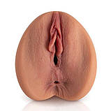 Ультрареалістичний мастурбатор Toi et moi Lou з двома каналами для чоловіків анальний вагінальний, фото 3