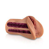 Ультрареалістичний мастурбатор Toi et moi Lou з двома каналами для чоловіків анальний вагінальний, фото 4