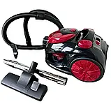 Потужний пилосос Rainberg 4200Вт Компактний контейнерний пилосос Пилосос з турбощіткою К2, фото 8