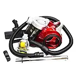 Пилосос з турбощіткою Rainberg Потужний пилосос 3500Вт Безмішковий пилосос К2, фото 5