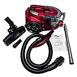 Потужний пилосос Zepline 4000Вт Побутовий пилосос з керуванням на ручці Пилосос з колбою 4л К2, фото 9