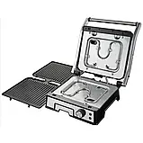 Контактний гриль BITEK 3000Вт Притискний гриль з розкриттям на 180 Електрогриль з знімними пластинами К2, фото 6