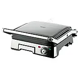 Настільний електрогриль RAF 2200Вт Притискний гриль з антипригарною поверхнею Двосторонній гриль К2, фото 2