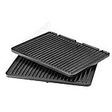 Настільний електрогриль RAF 2200Вт Притискний гриль з антипригарною поверхнею Двосторонній гриль К2, фото 4