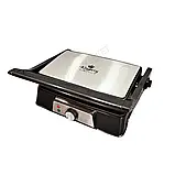 Двосторонній гриль Kingberg 1500Вт Притискний гриль Гриль з відкриттям на 180 Кухонний гриль К2, фото 4